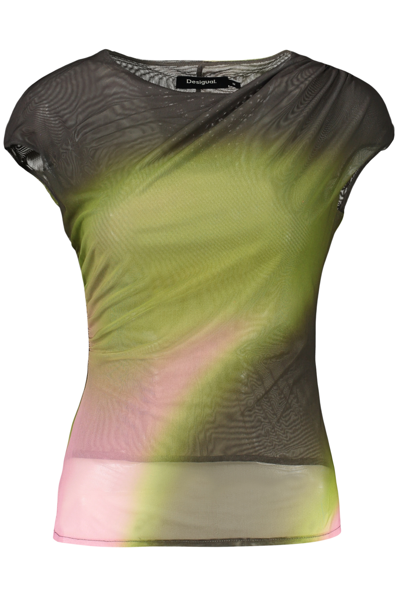 DESIGUAL T-SHIRT SENZA MANICHE DONNA - Verde