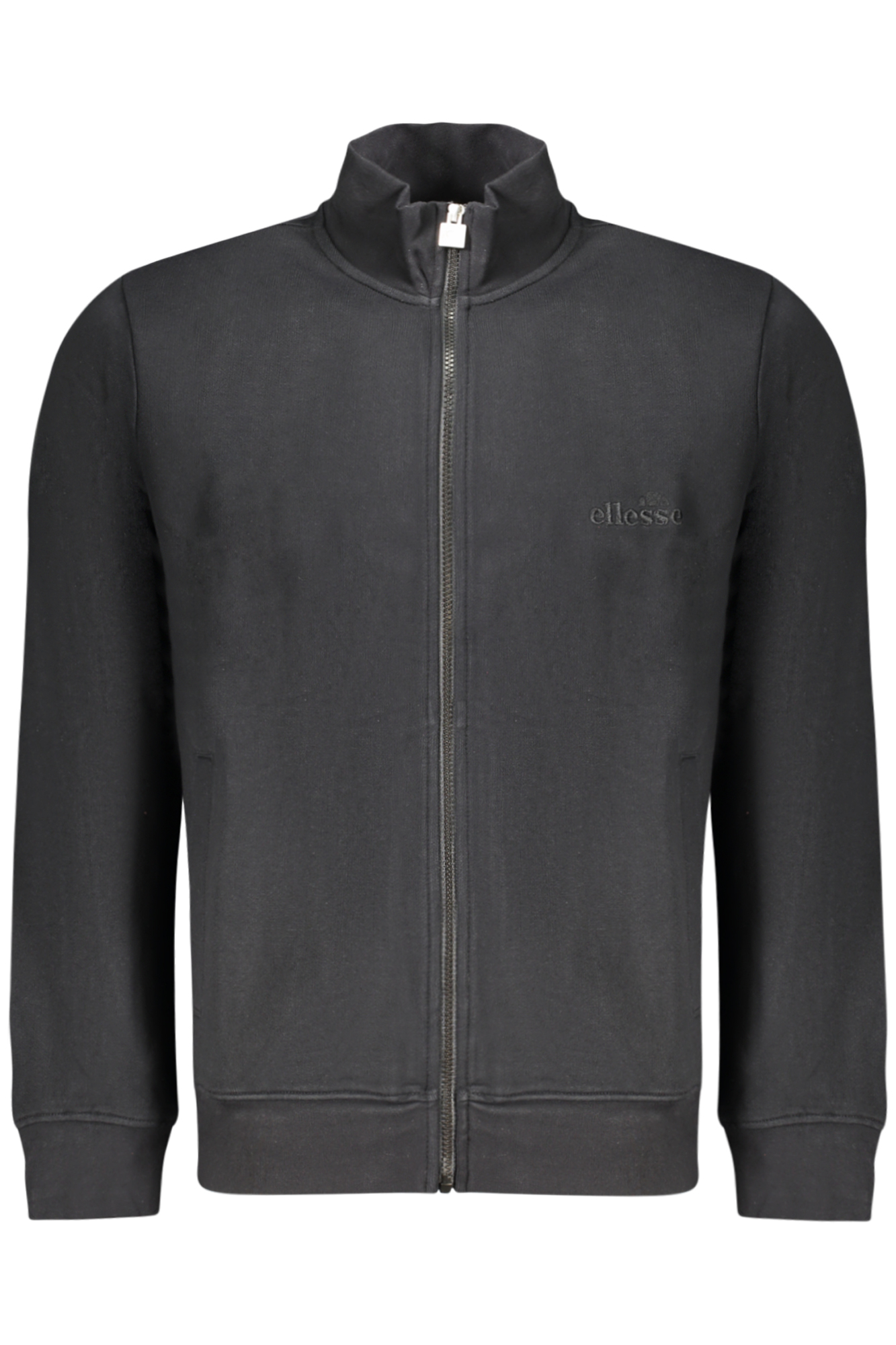 ELLESSE FELPA CON ZIP UOMO - Nero