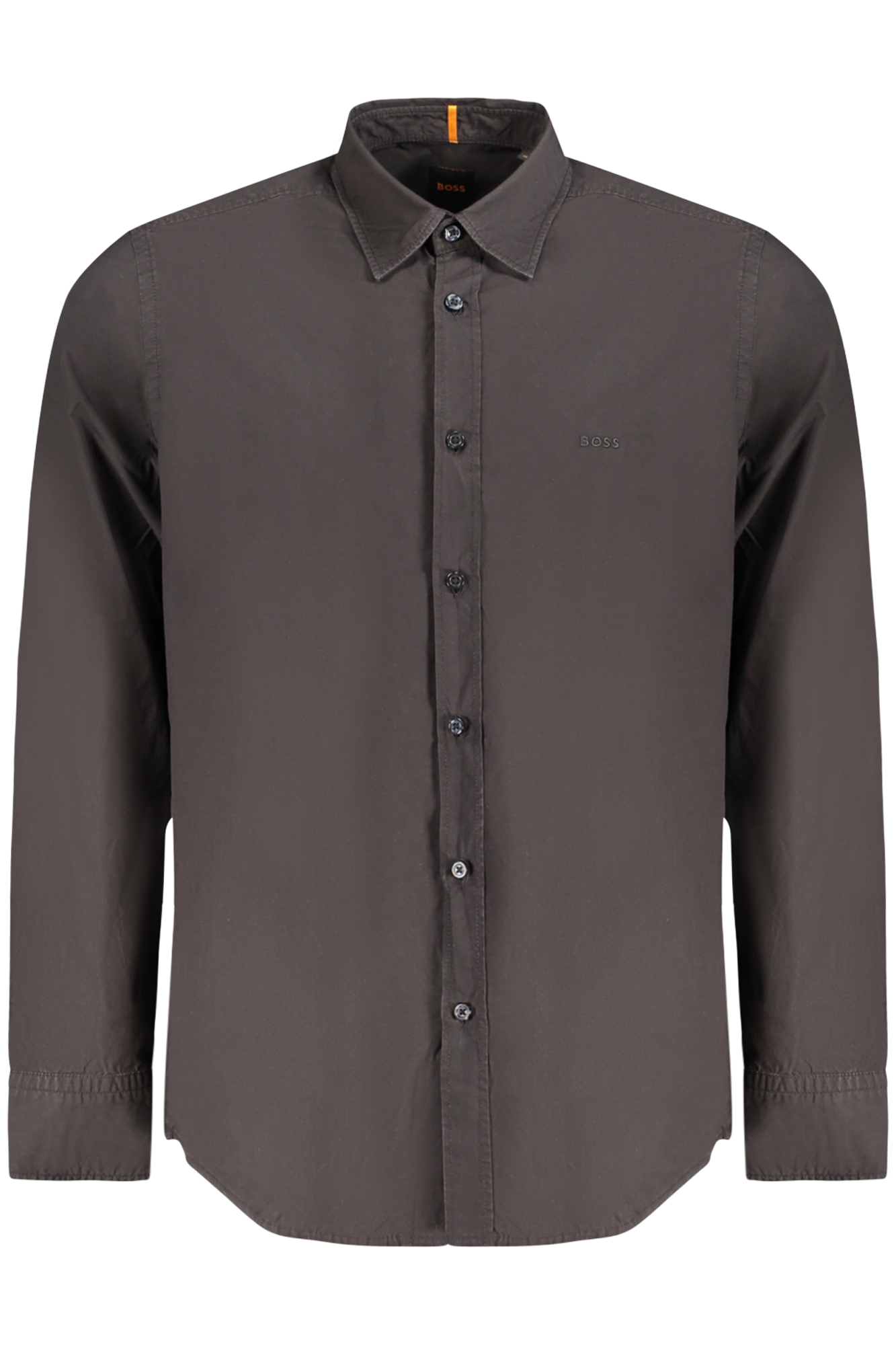 HUGO BOSS CAMICIA MANICHE LUNGHE UOMO - Nero