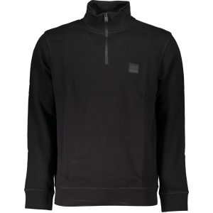 HUGO BOSS FELPA CON ZIP UOMO - Nero