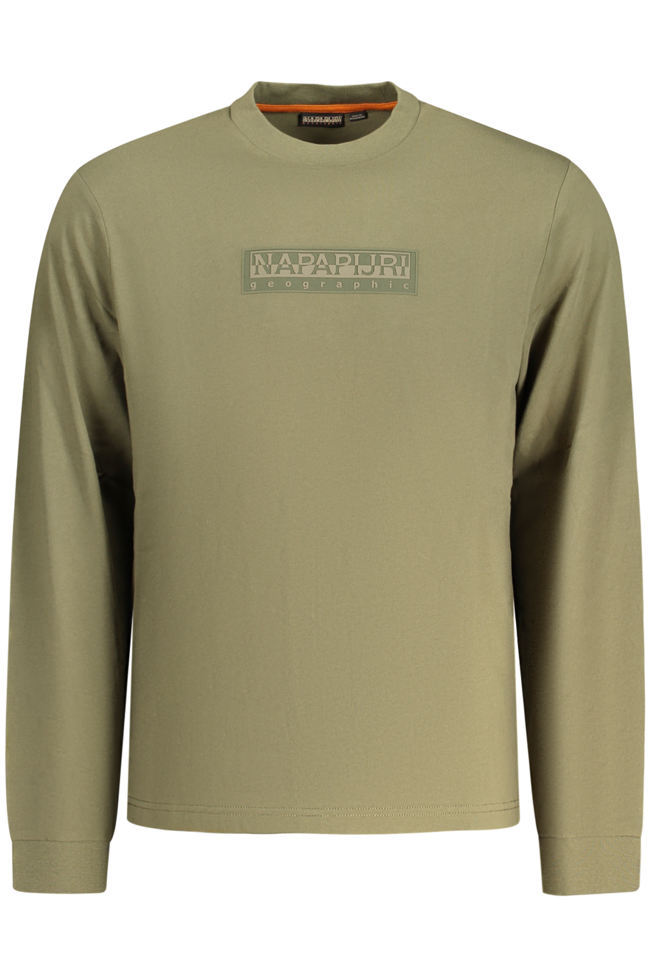 NAPAPIJRI T-SHIRT MANICHE LUNGHE UOMO - Verde