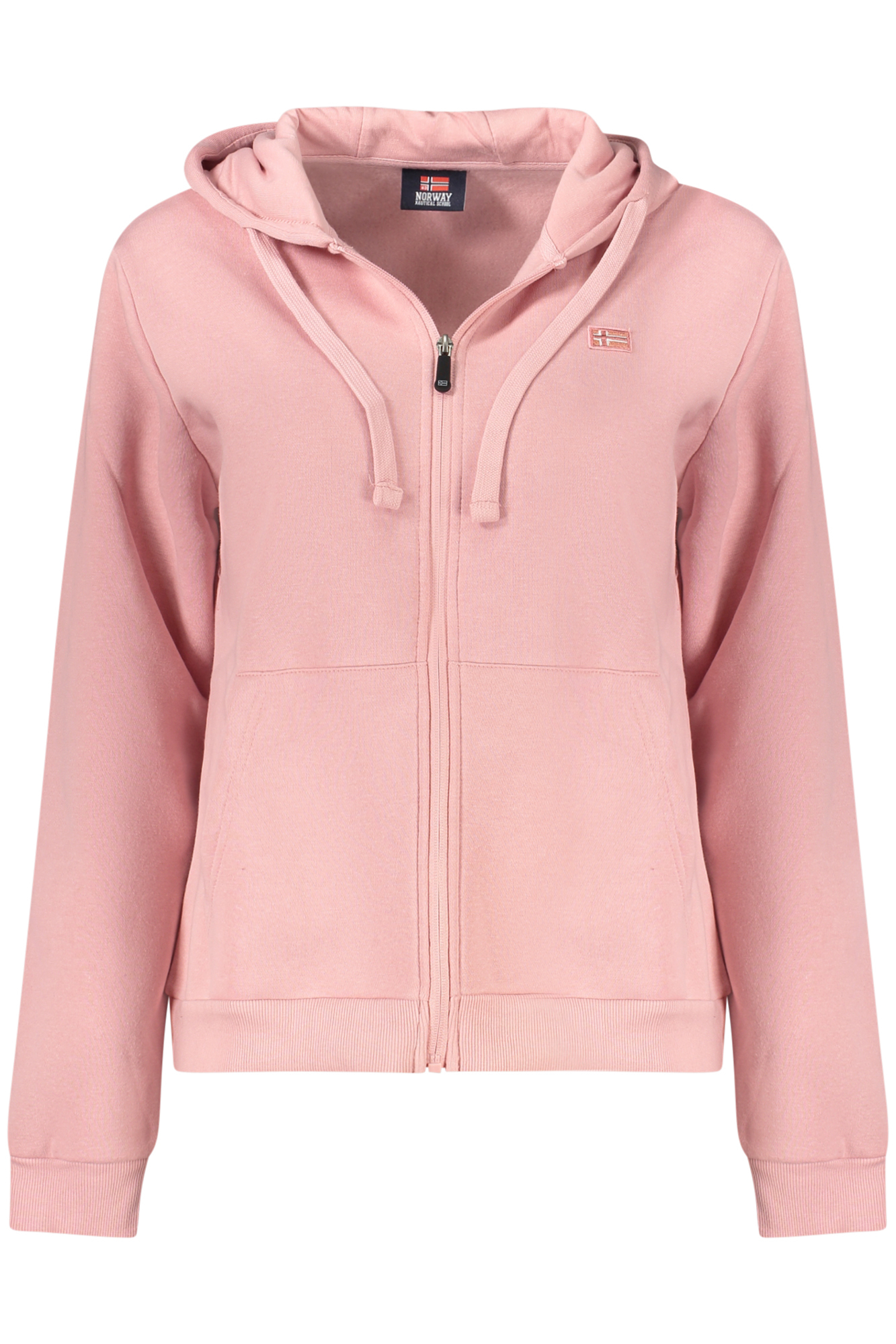 NORWAY 1963 FELPA CON ZIP DONNA - Rosa