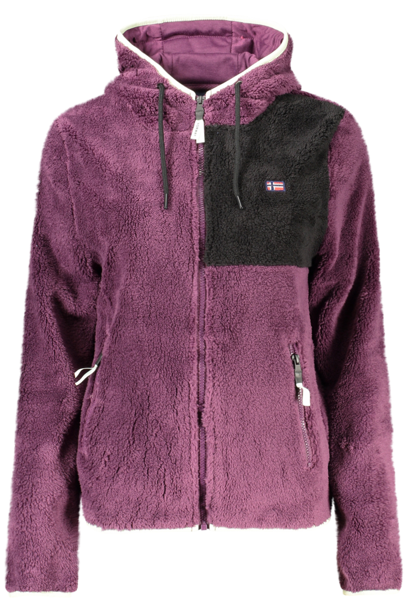 NORWAY 1963 FELPA CON ZIP DONNA - Viola