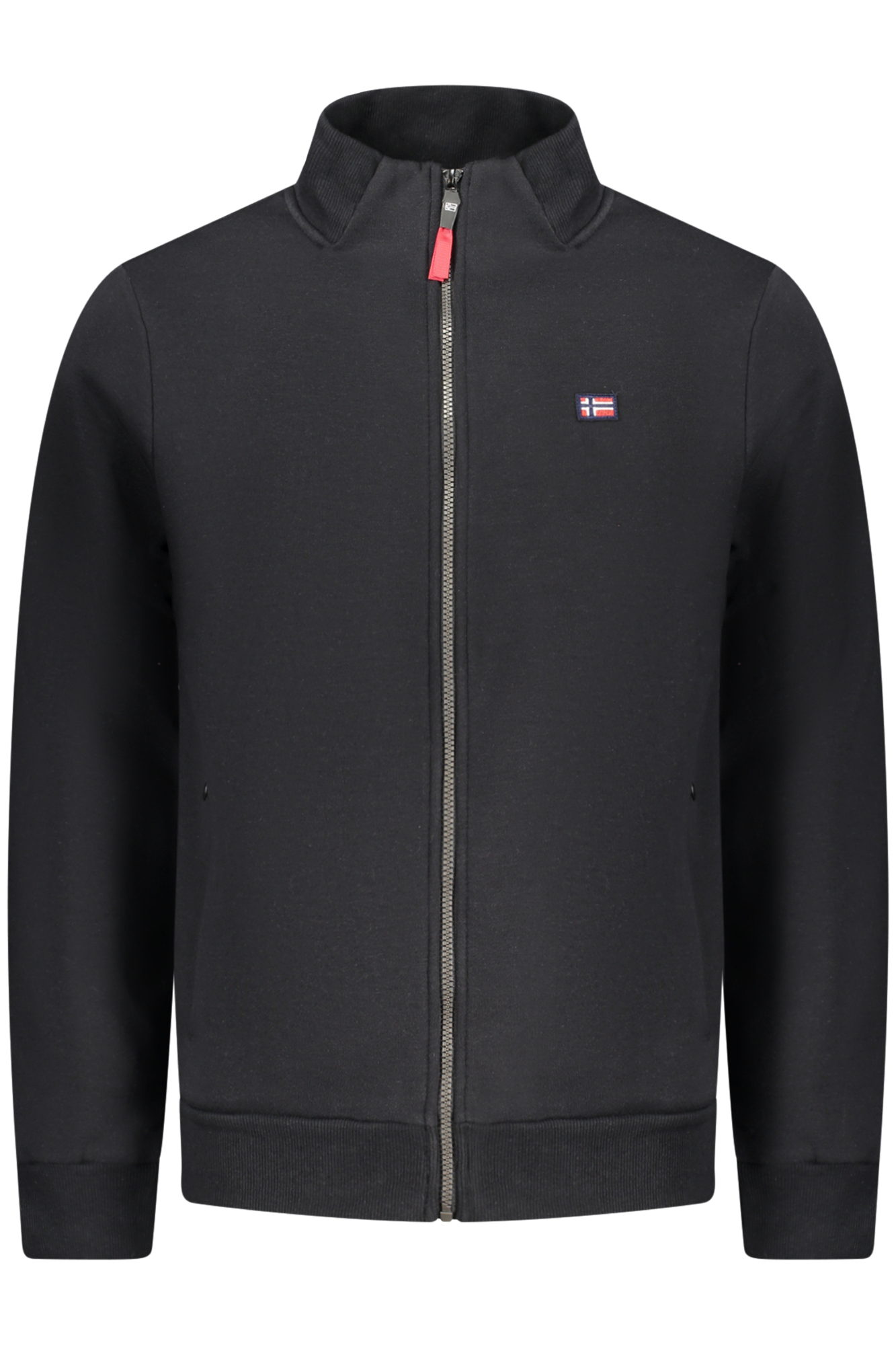 NORWAY 1963 FELPA CON ZIP UOMO - Nero