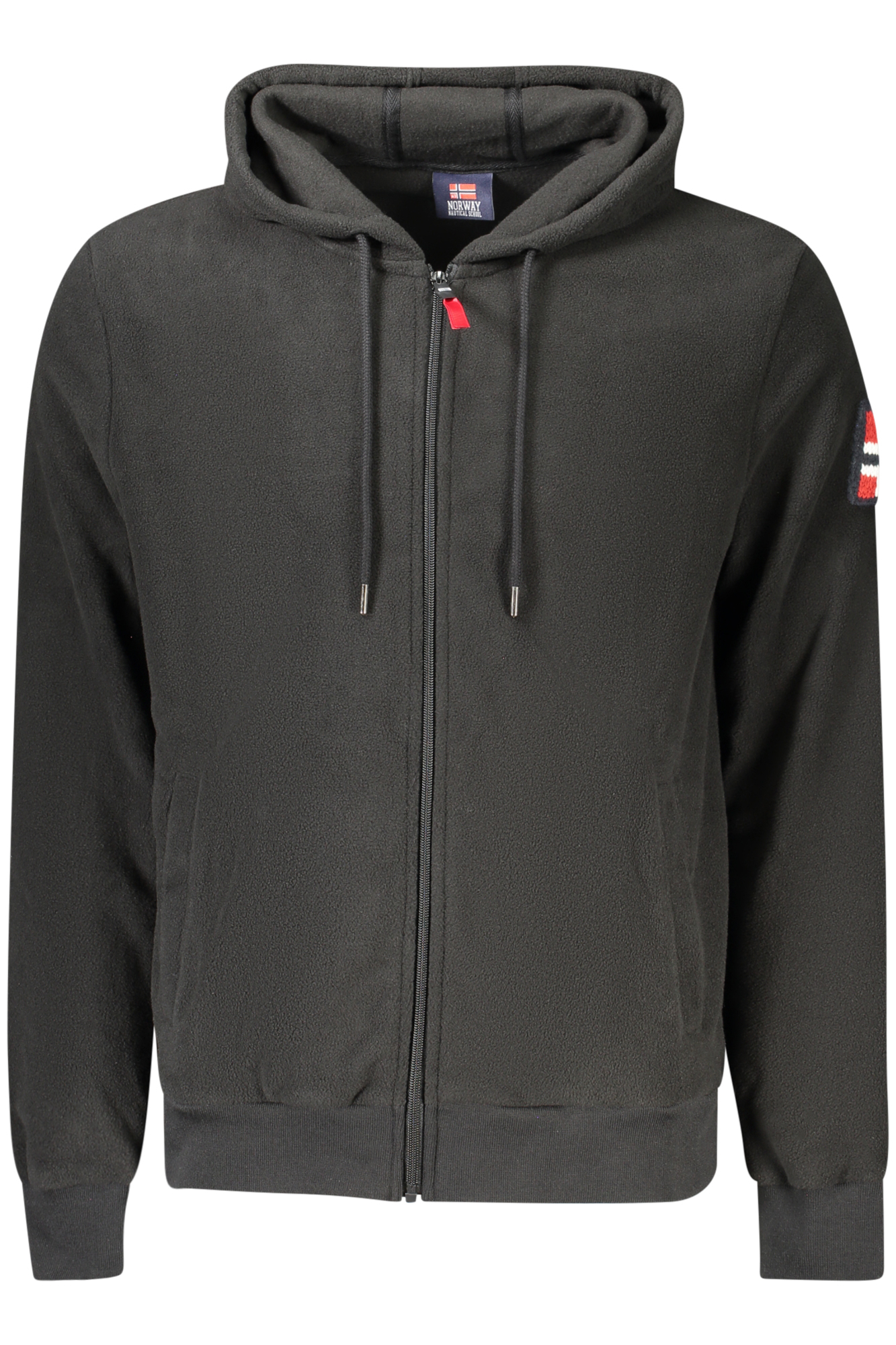 NORWAY 1963 FELPA CON ZIP UOMO - Nero