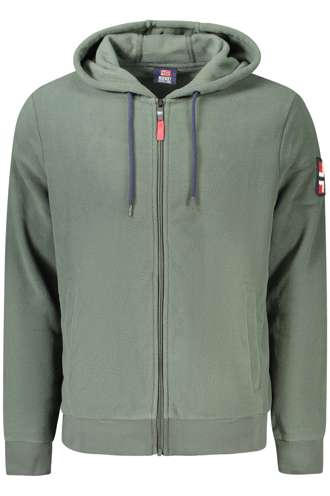 NORWAY 1963 FELPA CON ZIP UOMO - Verde