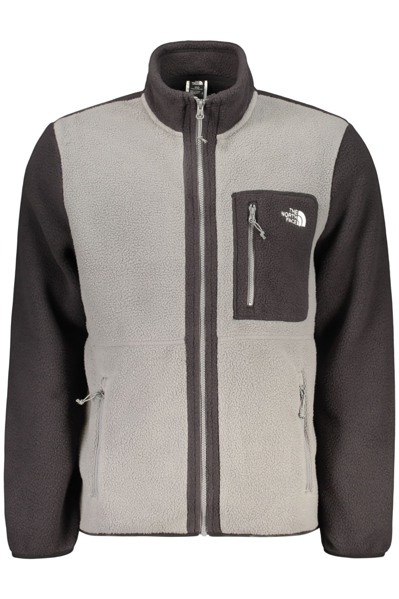 THE NORTH FACE FELPA CON ZIP UOMO - Grigio