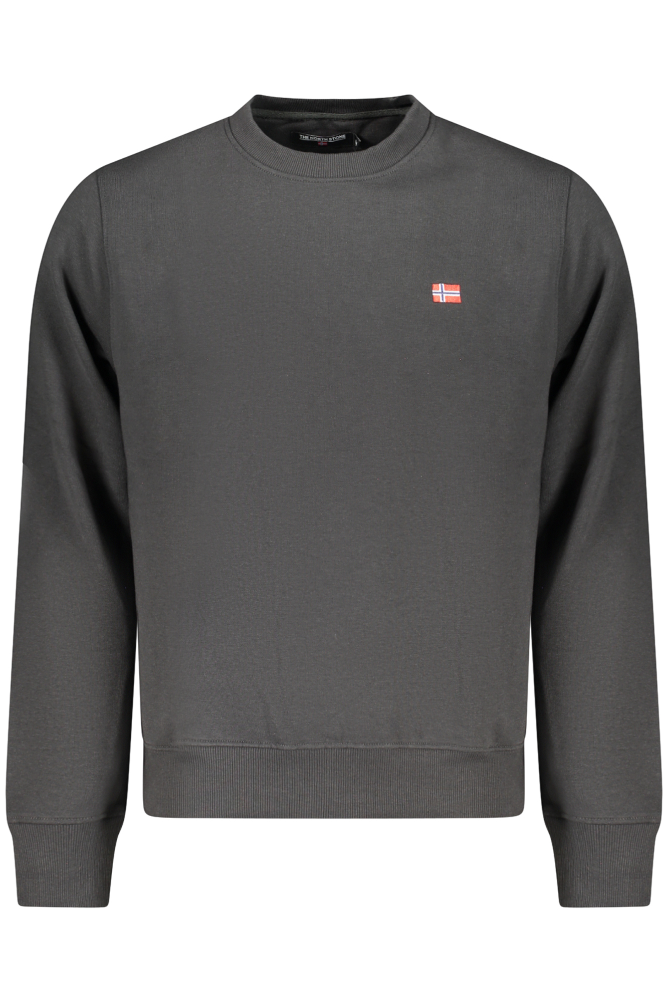 THE NORTH STONE FELPA SENZA ZIP UOMO - Nero