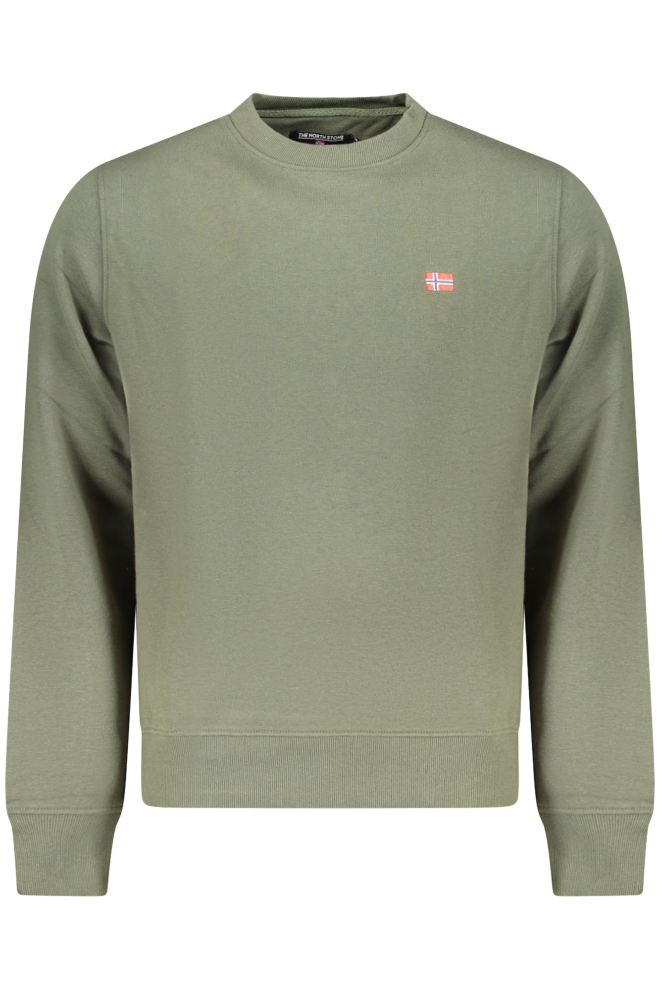 THE NORTH STONE FELPA SENZA ZIP UOMO - Verde