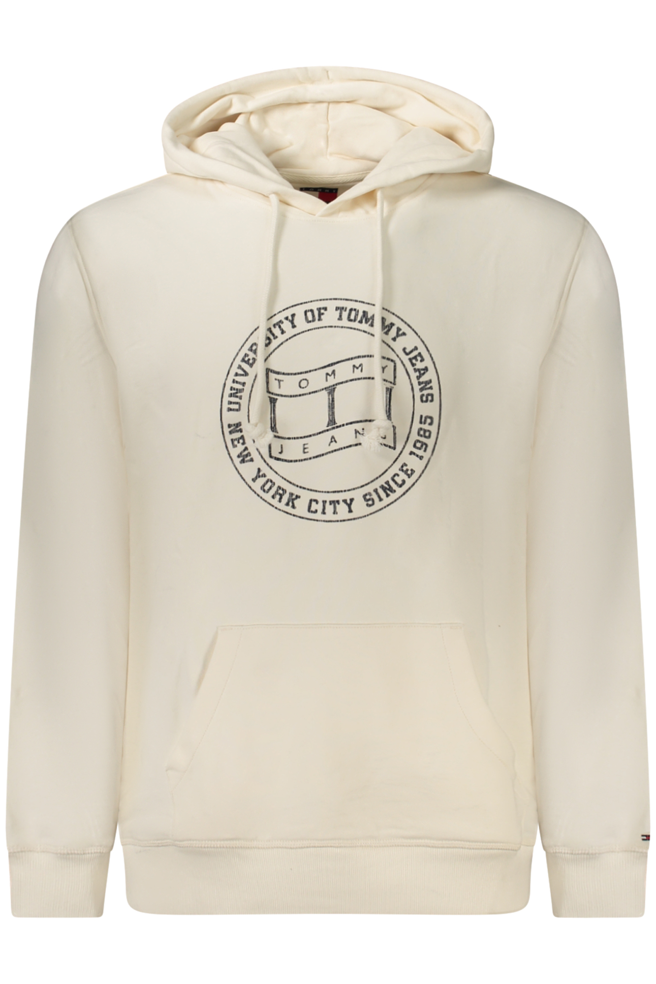 TOMMY HILFIGER FELPA SENZA ZIP UOMO - Bianco