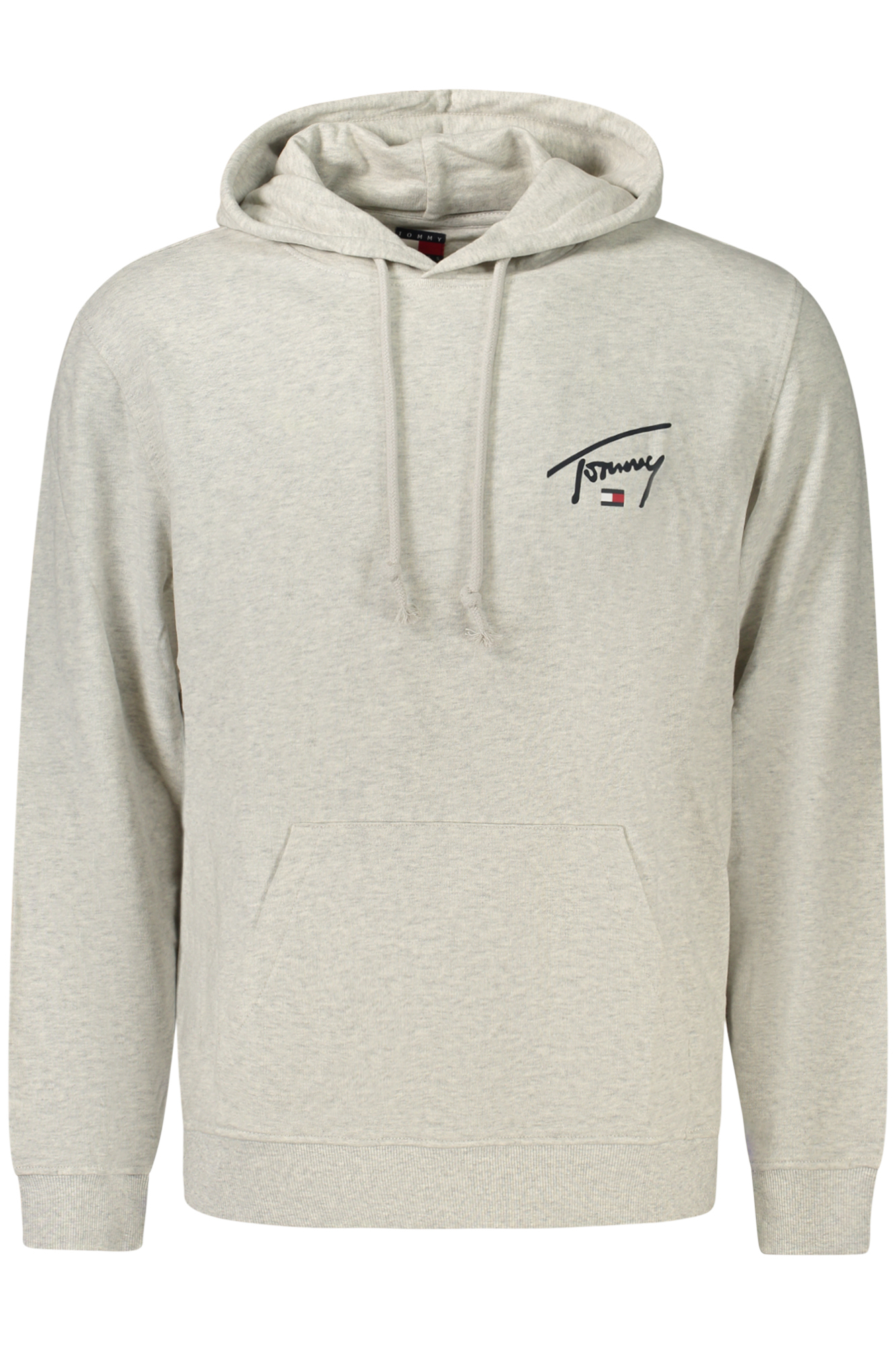 TOMMY HILFIGER FELPA SENZA ZIP UOMO - Grigio