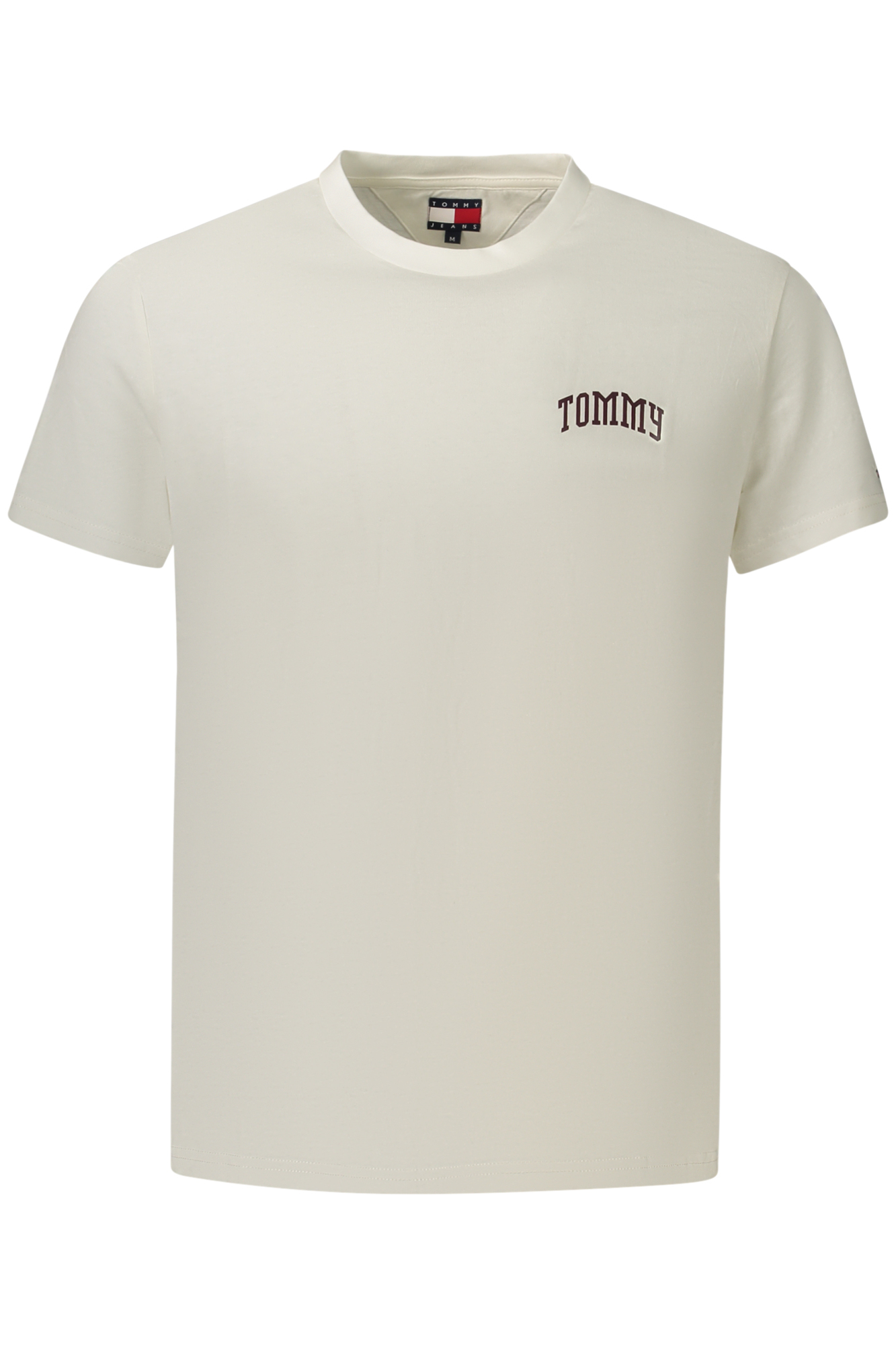 TOMMY HILFIGER T-SHIRT MANICHE CORTE UOMO - Bianco