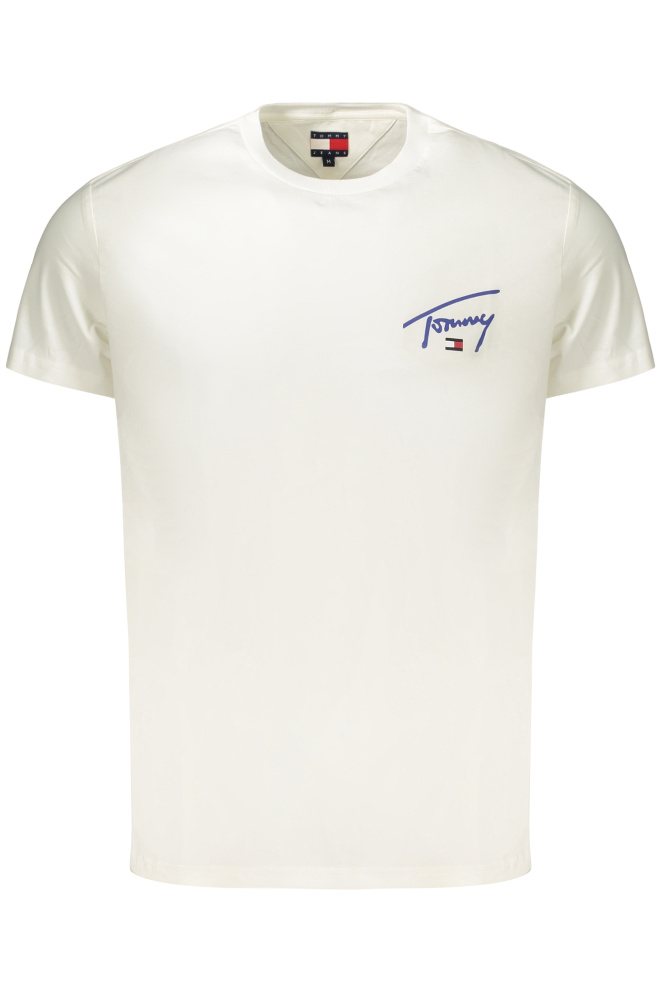 TOMMY HILFIGER T-SHIRT MANICHE CORTE UOMO - Bianco