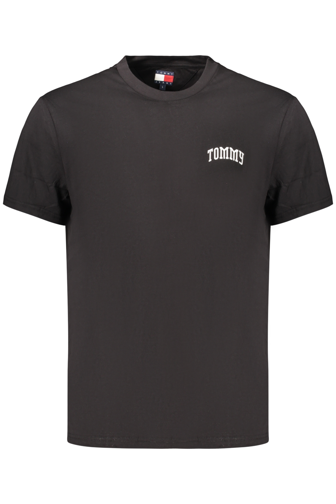 TOMMY HILFIGER T-SHIRT MANICHE CORTE UOMO - Nero
